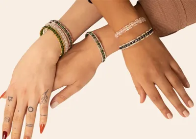 Sparkle Ladder Bracelets