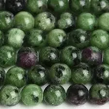 Anyolite (Ruby Zoisite) beads Gemstone Stone Image