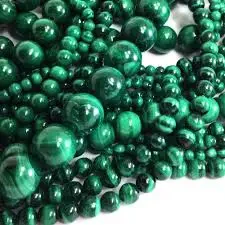 Malachite beads images